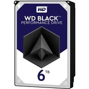 تصویر حافظه اچ دی دی اینترنال وسترن دیجیتال مدل مشکی ظرفیت 6 ترابایت Western Digital Black 6TB Internal HDD