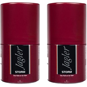 تصویر دئودورانت اورجینال برند Jagler مدل Erkek Roll-on Storm 50 ml کد 89756755 