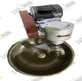 تصویر خمیرگیر صنعتی 15 کیلویی دیگ استیل مارک زادمن (پس کرایه) 