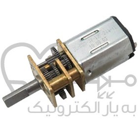 تصویر موتور گیربکس دی سی N20 مینی (6V 80RPM) ZGA12 