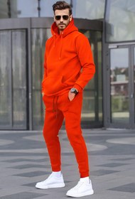تصویر لباس ورزشی مردانه نارنجی JOGGER YSR00013 