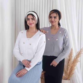 تصویر بافت دوتیکه دو گل ریز 