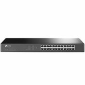تصویر سوییچ 24 پورت تی پی لینک مدل TL-SF1024 TP-LINK TL-SF1024 24Port 10/100Mbps Rackmount Switch