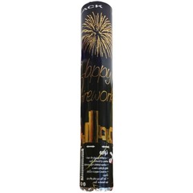 تصویر بمب شادی طلاکوب مشکی 