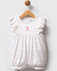 تصویر سرهمی دخترانه یو اس پولو آستین کوتاه راسته | U.S. Polo Assn. 1203984 