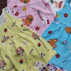 تصویر پیراهن نخی بچگانه GPN126 