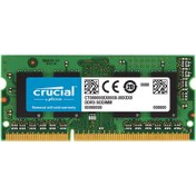 تصویر رم لپ تاپ کروشیال مدل DDR3L 1600MHz ظرفیت 8 گیگابایت ا Crucial DDR3L 1600MHz SODIMM RAM - 8GB Crucial DDR3L 1600MHz SODIMM RAM - 8GB