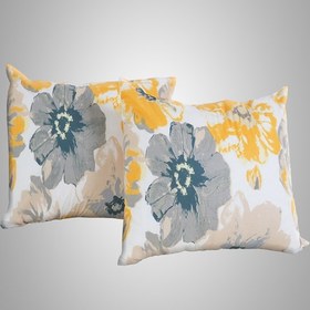 تصویر روبالشتی طرح کالم زرد 