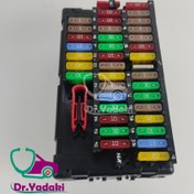 تصویر جعبه فیوز سمند سورن کیت کامل شرکتی ایساکو کد 2080202099 