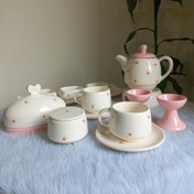 تصویر سرویس صبحونه خوری 2 نفره آرزوهای صورتی 