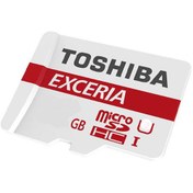 تصویر کارت حافظه microSD توشیبا M302- EA MicroSDXC UHS- I Card ظرفیت 16 گیگابایت بهمراه آداپتور M302- EA MicroSDXC UHS- I Card 16GB