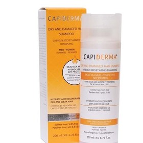 تصویر شامپو کپیدرما موهای خشک و آسیب دیده Capiderma Shampoo Dry and Damaged Hair 200ml