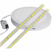 تصویر ال ای دی نواری ۱۸ وات پنلی گرد 