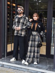 تصویر ست مردانه .ست زنانه .شلواروپیراهن.کیمینووشلوار 