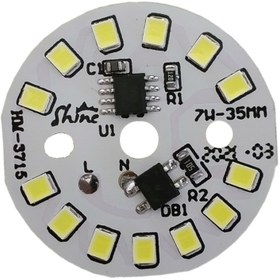 تصویر چیپ 220V LED مستقیم 7W 