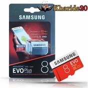 تصویر کارت حافظه سامسونگ مدل Evo Plus U1 ظرفیت 8 گیگابایت ا Samsung Evo Plus UHS-I U1 Class 10 85MBps microSDHC With Adapter - 8GB Samsung Evo Plus UHS-I U1 Class 10 85MBps microSDHC With Adapter - 8GB