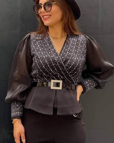 تصویر شومیز نگینی دونا کد (449) 