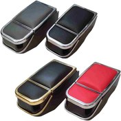 تصویر کنسول وسط پراید ساینا تیبا کوییک قرمز مشکی زه استیل 