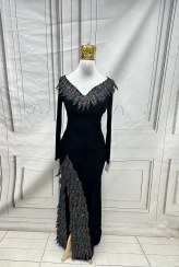 تصویر ماکسی مجلسی مخمل زنانه مدل پریزاد سایز ۳۶ تا ۵۶ 