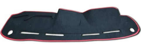 تصویر رو داشبوردی سایپا ساینا قالبی مشکی لبه قرمز 