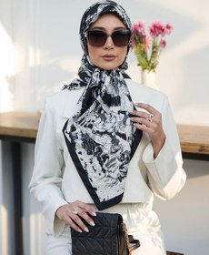 تصویر روسری ساتن ماندو 