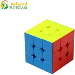 تصویر روبیک ۳×۳ سیل کای‌ وای برجسته با دور مشکی دراگون 