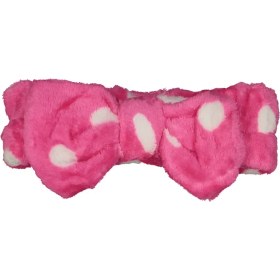 تصویر هدبند آرایشی مدل خال خالی 