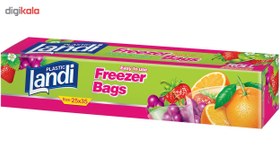تصویر کيسه فريزر لندي مدل Easy To Use - رول 150 عددي ا Landi Easy To Use Freezer Bag - Roll Of 150 Landi Easy To Use Freezer Bag - Roll Of 150