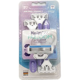 تصویر خود تراش ژیلت مدل فریدم بسته ۳ عددی 