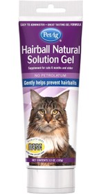 تصویر هیربال ژل گلوله مویی آمریکایی PetAg hairball natural solution