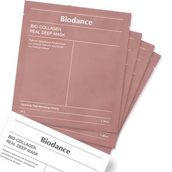 تصویر ماسک بایودنس مدل بیو کلاژن ضد چروک و سفت کننده 4 عددی BIODANCE Bio-Collagen Real Deep Mask