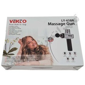 تصویر ماساژور تفنگی شارژی وکتو مدل LY-658A Vecto LY-658A rechargeable gun massager