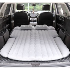 تصویر تشک بادی خودرو طوسی 