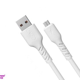 تصویر کابل USB به MicroUSB اسکای دلفین مدل S07V 2.4A طول 1 متر 