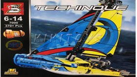 تصویر لگو سری تکنیک مدل قایق بادبانی 42074 