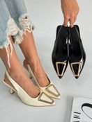 تصویر کفش مجلسی زنانه پاشنه بلند ورنی سایز ۳۷ تا ۴۰ 