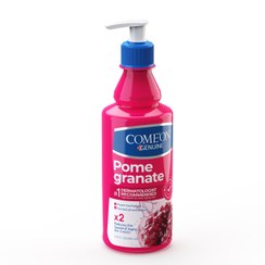 تصویر کرم بدن انار ۴۰۰ میل پمپی کامان مناسب انواع پوست Comeon Pomegranate Body Cream 400ml