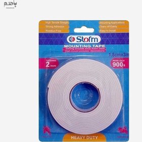 تصویر چسب 2 طرفه استورم فوم 2.4 سانتی‌متر (HL138) 