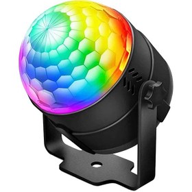 تصویر رقص نور مدل RGB 