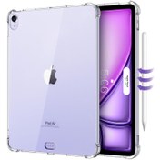 تصویر کاور شفاف آیپد مدل کلیر مناسب برای تبلت اپل iPad air 13 2024 