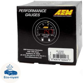 تصویر گیج روغن خودرو برند AEM مدل 0300 