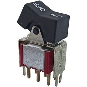 تصویر کلید راکر 6 پایه کد 104 