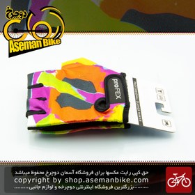 تصویر دستکش دوچرخه سواری رالی گروپ مدل پروفکس کش سان نارنجی زرد 6001 Rally Group Bicycle Gloves Profex Orange\Yellow 