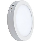 تصویر پنل جنرال گرد 12 وات آفتابی روکار بروکس General round panel 12 watt warm white surface mounted BURUX