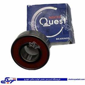 تصویر بلبرینگ شیر فرمان پژو 405 کد 6203 واشر لاستیکی برند ناچی ژاپن اصلی BALLBEARING 6203 2rs nachi