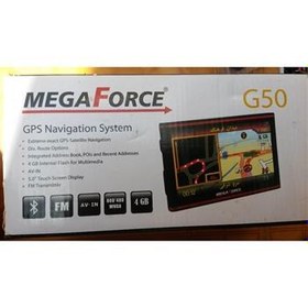 تصویر مسیریاب یا GPS مگا فورس MEGA FORCE G50 