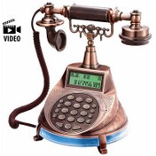 تصویر تلفن کلاسیک با سیم تیپ تل مدل 1939 ا TipTel 1939 Classic Corded Telephone TipTel 1939 Classic Corded Telephone