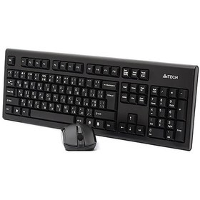 تصویر ست ماوس و کیبورد ای فورتک مدل 3000NS بی‌صدا 