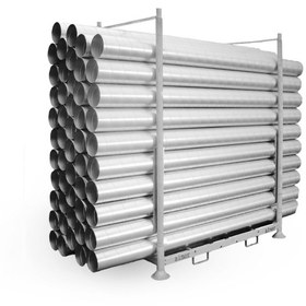 تصویر کانال اسپیرال قطر 9 اینچ (22.5cm) با ضخامت 0.6 mm 