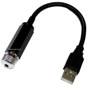 تصویر چراغ لیزری کهکشانی USB خودرو مدل LIGHT-103036 